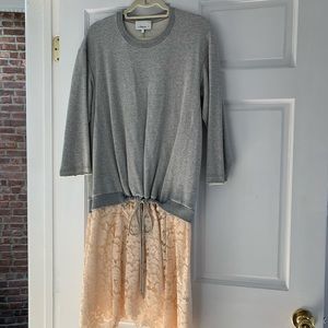 3.1 Philip Lim luxury sweatshirt dress